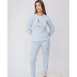 CTE 5096 ENTREDOS PIJAMA MUJER TODO ES POSIBLE