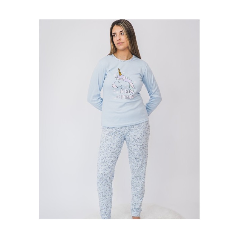 CTE 5096 ENTREDOS PIJAMA MUJER TODO ES POSIBLE CTE 5096 ENTREDOS PIJAMA MUJER TODO ES POSIBLE