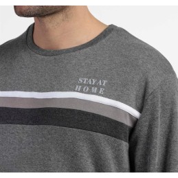 63791 ADMAS PIJAMA HOMBRE STAY AT HOME