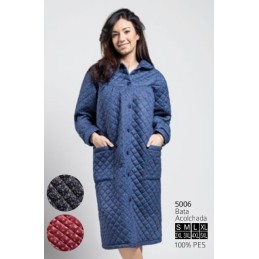 5006 LIN S-5XL BATA MUJER MUSETA ACOLCHADA ESTAMPADA