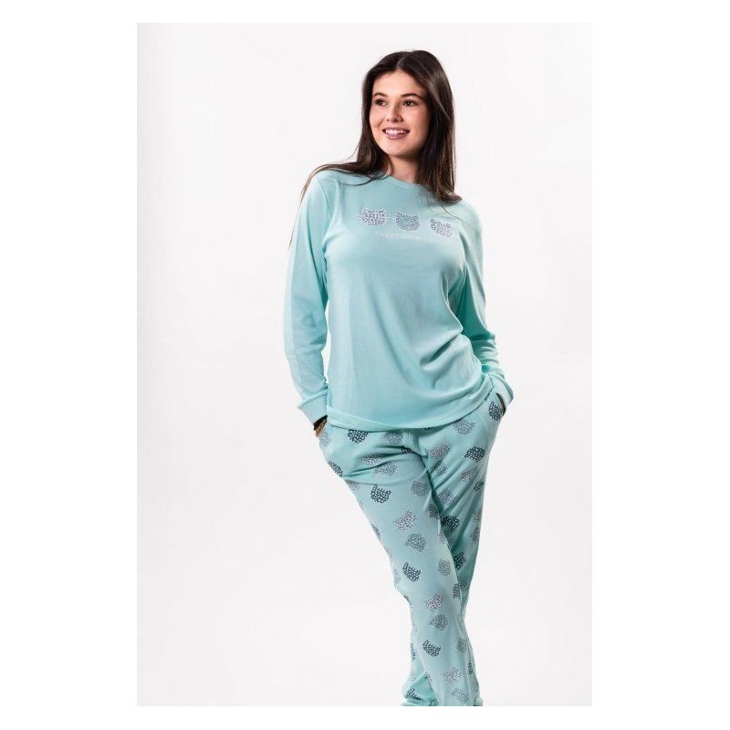 KN-25523A IV25 KNT PIJAMA MUJER SWEET WILD CATS KN-25523A IV25 KNT PIJAMA MUJER SWEET WILD CATS