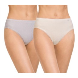 2086 PETALO 32075 AVET PACK-2 BRAGA MIDI ALGODON ESTAMPADA PLUMETTI