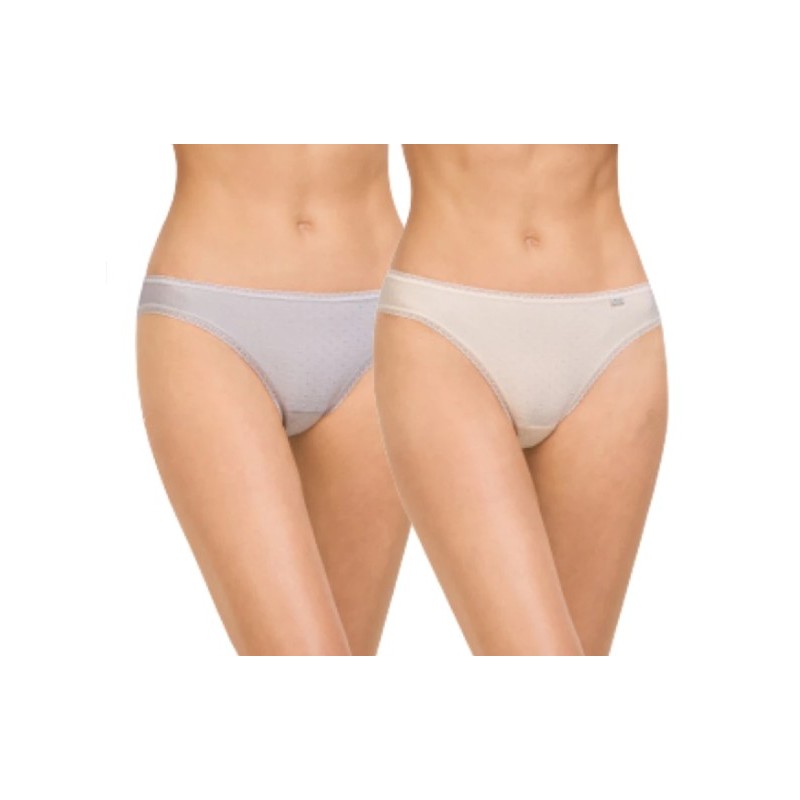 2086 PETALO 33075 AVET PACK-2 BRAGA BIKINI ALGODON ESTAMPADA PLUMETTI