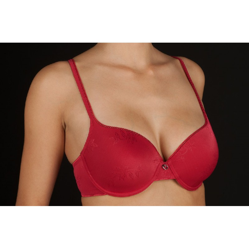 Rojo ROMINA-B SELENE SUJETADOR AROS RELLENO JACQUARD "086" Foto 3015 Rojo ROMINA-B SELENE SUJETADOR AROS RELLENO JACQUARD "086" Foto 3015