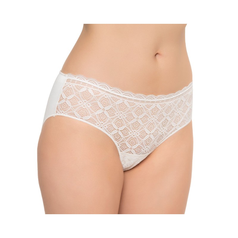 BLANCO ROT 146 NAIARA BRAGA MIDI POLIAMIDA ENCAJE