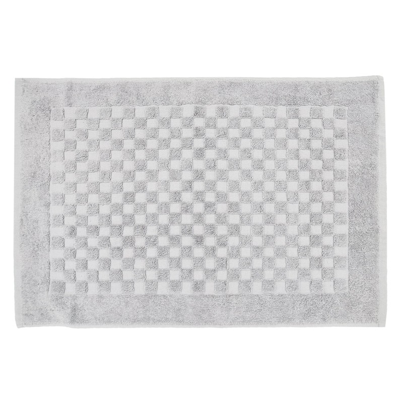 GRIS ALFOMBRA BAÑO ALGODON 1500 GR TAPETE
