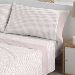 NUDE DYLAN POLO POLO 160x190/200+28 FRANELA ALG 100% JUEGO SABANA