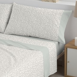 VERD ALEGRA POLO POLO 180x190/200+28 FRANELA ALGODON JUEGO SABANA