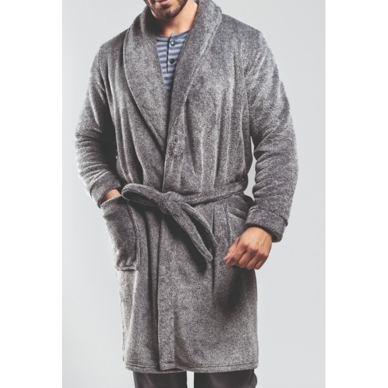 2800-C LIN BATA CORTA HOMBRE CORALINA JASPEADO