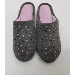 90313 AA1 ISOTONER ZAPATILLA MUJER BORDADA