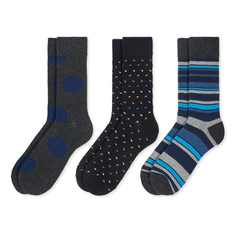 002 0314260 SOXLAND CAJA METALICA 3 UNIDADES CALCETIN HOMBRE FANTASIA