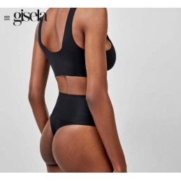 1 10054 GISELA TANGA ALTO MOLDEADOR Negro Foto