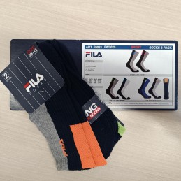 168 FASHION NAVY F9063 FILA PACK-2 CALCETIN DEPORTIVO HOMBRE