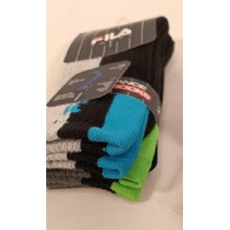 279 COLOR  SPORT F9063 FILA PACK-2 CALCETIN DEPORTIVO HOMBRE