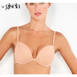 PIEL 1/10076T B GISELA SUJETADOR DOBLE PUSH UP ESCOTADO