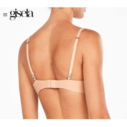 1 10076T B GISELA SUJETADOR DOBLE PUSH UP ESCOTADO Piel Foto