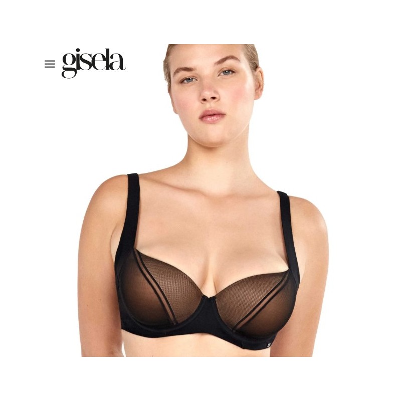 NEGRO 1/10072T C GISELA SUJETADOR CAPACIDAD