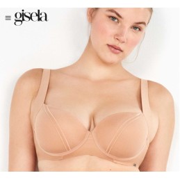 1 10072T C GISELA SUJETADOR CAPACIDAD Piel Foto