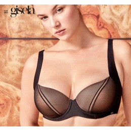 1 10072T C GISELA SUJETADOR CAPACIDAD Negro Foto