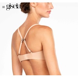 1 10070T B GISELA SUJETADOR RELLENO SIN AROS Piel Foto