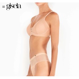 1 10070T B GISELA SUJETADOR RELLENO SIN AROS Piel Foto
