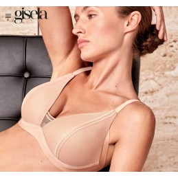 1 10070T B GISELA SUJETADOR RELLENO SIN AROS Piel Foto