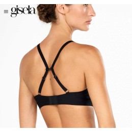 1 10070T B GISELA SUJETADOR RELLENO SIN AROS Negro Foto
