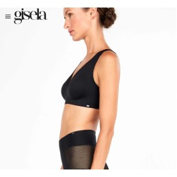 1 10071T C GISELA SUJETADOR REDUCTOR SIN AROS Negro Foto