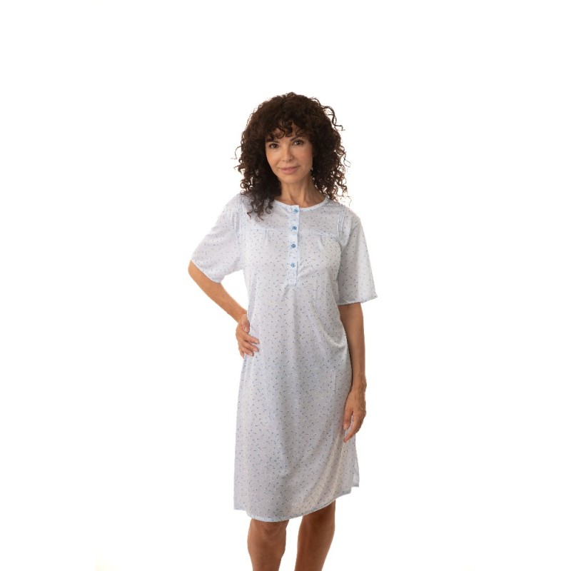 267770 FINDEL 3XL CAMISON MANGA CORTA PUNTO SEDA ESTAMPADO