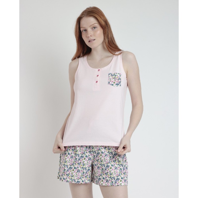 63062 ADMAS PIJAMA MUJER SWEET GARDEN