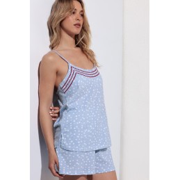 64071 ADMAS PIJAMA MUJER DOTS VITAMIN SEA I