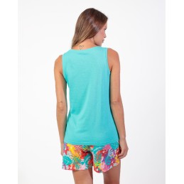 64577 ADMAS PIJAMA MUJER TROPICAL SUMMER