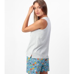 64299 LILO STITCH PIJAMA MUJER HAWAI