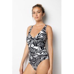 11521 ADMAS BAÑADOR CONTROL CURVY BLACK AND WHITE