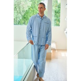 265640 MUSLHER PIJAMA POPELIN RAYAS