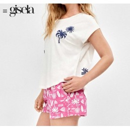 2 20407S GISELA PIJAMA MUJER SNOOPY Foto