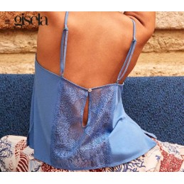 2 20399T+2 20400B GISELA PIJAMA MUJER LENCERO ENCAJE