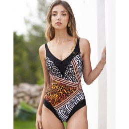 52.161 DEIDAD BAÑADOR MUJER ANIMAL PRINT