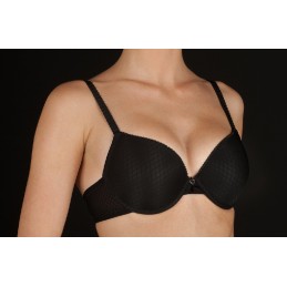 Negro SONIA-B SELENE SUJETADOR PUSH-UP NIDO ABEJA "100" Foto 3097