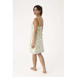 N21251 PROMISE CAMISON MUJER FLORAL ENCAJE