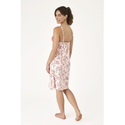 N21431 PROMISE CAMISON MUJER FLORAL ENCAJE