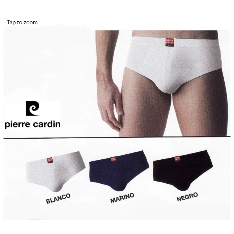 3909 PIERRE CARDIN  SLIP HOMBRE ALGODON Foto 30996