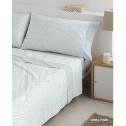 VERD DANTE POLO POLO 160x190/200x30 JUEGO SABANAS ESTAMPADAS