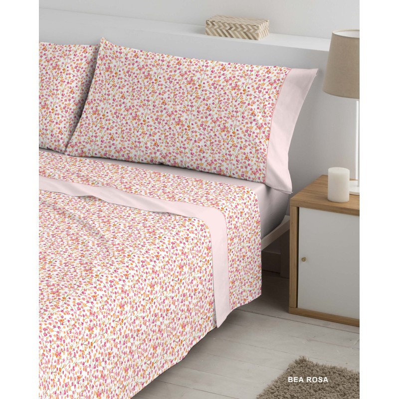 ROSA BEA POLO POLO 105x190/200x30 JUEGO SABANAS ESTAMPADAS
