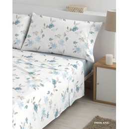 AZUL OWEN POLO POLO 160x190/200x30 JUEGO SABANAS ESTAMPADAS