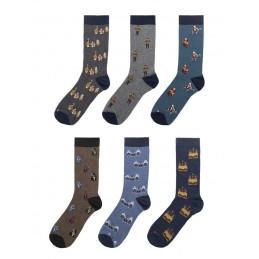 C324 CARLOMAGNO CALCETIN HOMBRE SEMANA SANTA