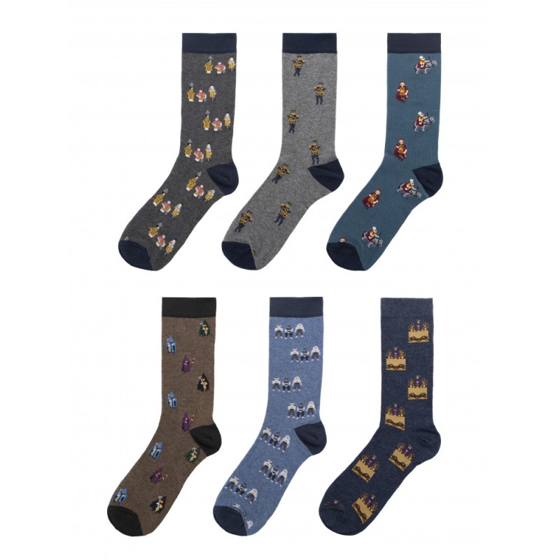 C324 CARLOMAGNO CALCETIN HOMBRE SEMANA SANTA