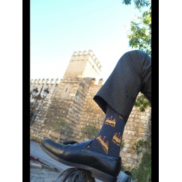 C324 CARLOMAGNO CALCETIN HOMBRE SEMANA SANTA