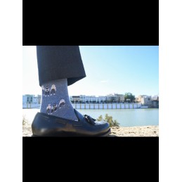 C324 CARLOMAGNO CALCETIN HOMBRE SEMANA SANTA