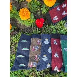 C326 CARLOMAGNO CALCETIN HOMBRE ROCIEROS